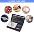 Digital Gram Scale, 200g 0.01g/0.001oz Weight Scale for Grain, Gold, Jewelry, LCD Display, Tare, Auto Off