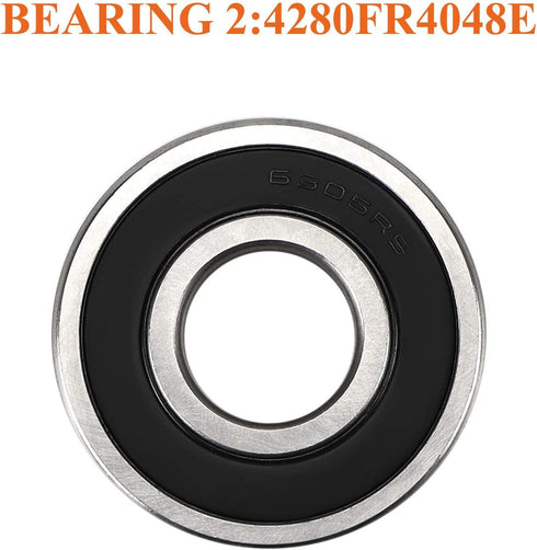 Front Load Washer Tub Bearings and Seal Kit for LG & Kenmore, Replacement Part 4036ER2004A 5 Years Warranty