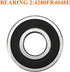 Front Load Washer Tub Bearings and Seal Kit for LG & Kenmore, Replacement Part 4036ER2004A 5 Years Warranty