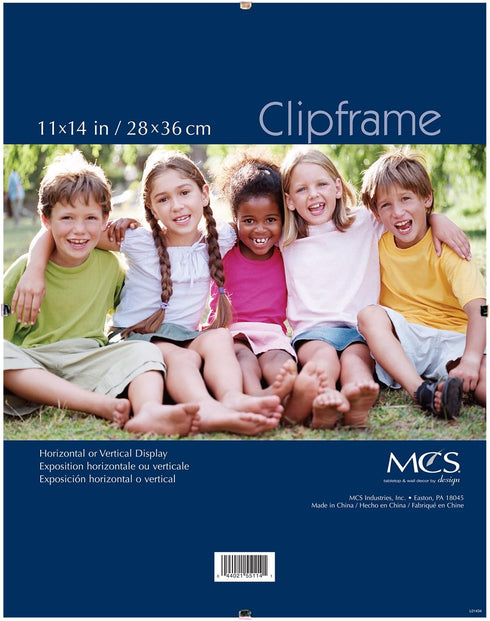 MCS 11x14 Inch Glass Clip Frame (55114)