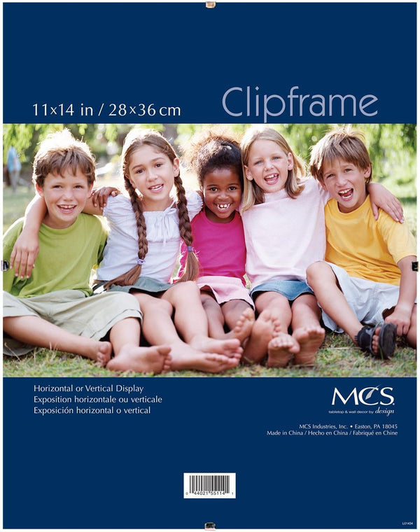 MCS 11x14 Inch Glass Clip Frame (55114)