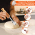 Set, 9'' P&P CHEF Complete Sourdough Starter Kit, Sourdough Bread Baking Supplies Round Bread Proofing Basket