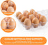 AYAYGD 80 Pack 12 Count, Egg Cartons Cheap Bulk Clear Plastic Egg Cartons for Chicken Eggs, Reusable Egg Carton
