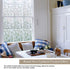 Bloss Privacy Window Film, 3D Diamond Decorative Cling for Home Office Privacy/Decoration, 35.4"x 78.7"