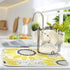 Sunflowers Dish Drying Mat for Kitchen, 16x18 Microfiber Absorbent Reversible Mat