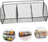 Storage Box Drain Basket Wall Shelf, Single Layer Seasoning Box Organizer for Household and Kitchen