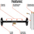 Westinghouse Universal 16" Pressure Washer Undercarriage Cleaner - 4000 PSI, 1/4" Connector Attachment for Gas and