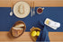 60 Inches 14 60 Inch Solino Home Cotton Linen Table Runner - Lapis Blue Hemstitch Table Runner x Ideal for Dresser