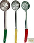 Stainless Steel Portion Control Serving Spoons Combo Packs, 2oz, 3oz, 4oz Perforated