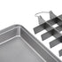 Kundalini Brownie Pan with Dividers - Non-stick Rectangular Baking Pan for Brownies and Cookies