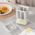 Hoxxu 1100ml Greek Yogurt Strainer, Multi Yoghurt Maker Strainer with Fine Mesh Bag & Lid for Thick Greek Yogurt