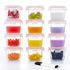 Luvan 6oz Baby Food Storage Containers, 12-Pack Baby Food Jars with Lids