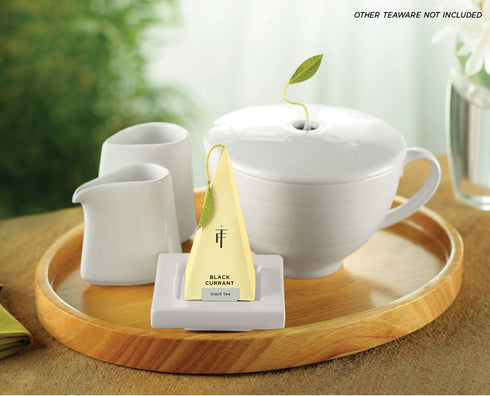 Tea Forte 2 Piece Mini Fine Porcelain White Sugar Dispenser with Spout and Creamer Pitcher, Dishwasher Safe Serving Set