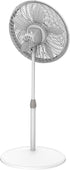 Lasko Oscillating Pedestal Fan, 18", Adjustable Height, 3 Speeds, for Home Office and College Dorm