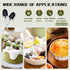 OaaXbbECco Cute Mini Shovel Shape Disposable Plastic Dessert Spoons, 100 Black & White Model 2