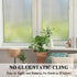 Privacy Window Film, Decorative Glass Door Film, Static Cling Window Tint, 17.5 inches by 78.7 inches
