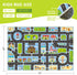 4'x6' 4'x6') Kids Carpet Car Rug Play Mat, Road Rug for Kids, City Life Educational Rugs with Non-Slip Road Traffic Rug