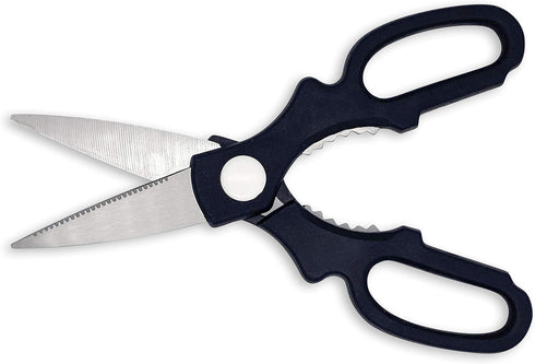 Hudson & Lane Multi-Purpose Kitchen Scissors, Black Color