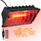 POMINEL Heat Lamp for Chickens Chicks, Chicken Coop Heater with Adjustable Temp Hanging