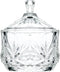 Iyulania Glass Salt Box with Lid, Decorative Storage Container for Pepper, Kosher Salt,