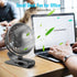BESKAR Portable Clip on Fan, Rechargeable, 4 Speeds Small Battery Operated Fan, USB Desk Fan with Strong Airflow