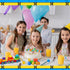 Building Block Themed Birthday Candle Number 7 - Cake Topper for Building Block Party Decoration Theme Supplies