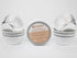 Gifbera Standard Silver Foil Cupcake Liners - Metallic Paper Muffin Baking Cups, 200-Count