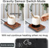 Coffee Mug Warmer for Desk, Electric Cup Warmer with 3-Temp Settings, Auto Shut Off After 4H
