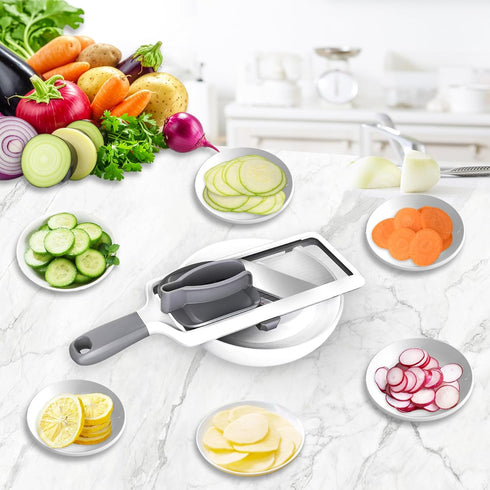 ADODU Mandoline Slicer for Kitchen, Adjustable Stainless Steel Blade, Vegetable Slicers, Slicer Vegetable Cutter