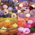 12pcs Purple Mini Floating Candles, Smokeless Best for Weddings, Parties, Home Decoration, Spa