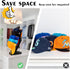 HAYVAN Hat Racks for Baseball Caps Set of 2 - Wall Mount or Stand Up, Acrylic Display and Storage for Up to 10 Caps