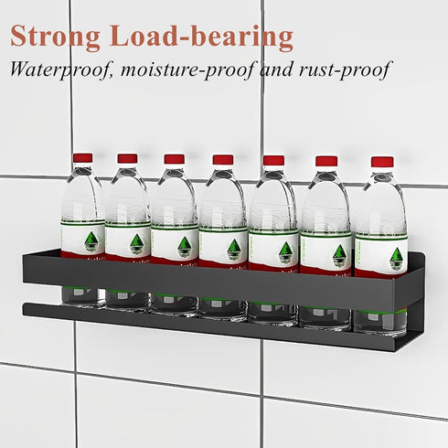 15.7inches Stainless Steel Wall Mounted Floating Shelves for Kitchen,Bathroom,Living Room Storage Shelf,Rust