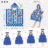 3-12 OLAOLA Printed Car Hooded Kids Beach Towels for Years Boys Girls, Soft Absorbent Kids Hooded Bath Towel Wrap