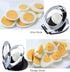 Heavy Duty Stainless Steel Egg Slicer - Dishwasher Safe Egg Cutter
