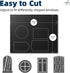 79"70", 100% NIGHTON Portable Blackout Curtains Strong Hook and Loop Tape Strips with Adhesive, Cuttable Blackout