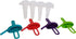 4 Set, Popsicle Molds Ice Pop Maker with Straw Large BPA Free Popsicle Mold Reusable Freezer Pop Maker for Juice Yogurt
