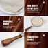 Coffee Filter, Flannel Cloth Coffee Filter with Wooden Handle, Reusable Coffee Sock Filter for Home Office Kitchen Use