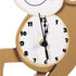 Fantasy Fields Sunny Safari Nursery Clock, Decorative Silent Non-Ticking Kids Wall Clock for Classrooms, Kids Bedrooms