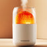 Portable Mini Humidifier, 300ml Small Cool Mist USB Personal Desktop Humidifier for Baby Bedroom Travel Office, Super