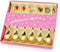 Christmas Coffee Spoons Set, 6 Pieces Gold Silverware Small Stainless Steel Flatware for Festive Daily Kitchen