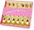 Christmas Coffee Spoons Set, 6 Pieces Gold Silverware Small Stainless Steel Flatware for Festive Daily Kitchen