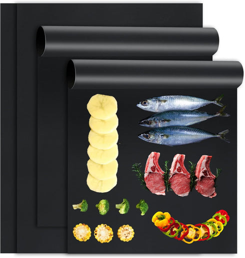 Oven Liners for Bottom of Oven - 4 Pack Large Heavy Duty Nonstick Mat for Electric & Gas Ovens, 16x24 Inch