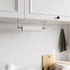 BVL Paper Towel Holder Under Cabinet for Kitchen, Brushed Nickel Adhesive