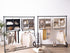 Closet 4-Section Closet StorageWorks Hanging Organizer with Metal Rod, Organizers and Storage, Collapsible Hanging