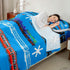 Set Set 3Pcs Feelyou Train Kids Boys Bed Sheets Retro Steam Engine Toddler Sheet for Teens Railway Track Transport Bed