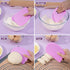 Sapid Silicone Bowl Scraper, Flexible Curved Edge (5.98"×4.3"), Food Grade Dough Scraper for Baking