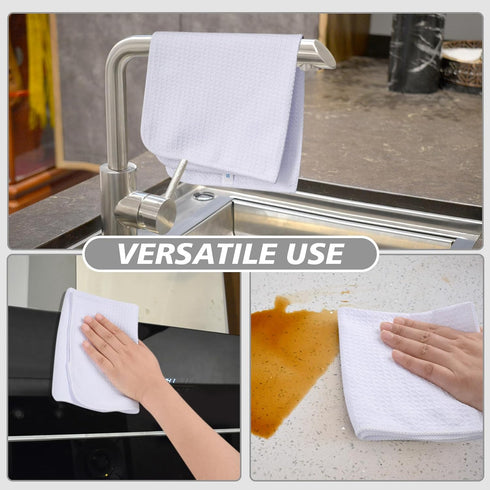 16 Inch 16 Inch 10 Pack SINLAND Microfiber Kitchen Towel Premium Sublimation Blank Towels Fast Drying Tea Towel