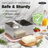 Mageeki Tofu Press, Tofu Press Stainless Steel with Cheese Cloth and Drip Tray for Homemade Firm Tofu, Paneer Maker