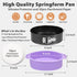 Springform Pan 9 Inch Nonstick Cheesecake Pan with Protector - Leakproof Spring Form Pan for Baking, 9 Inch with 50Pcs