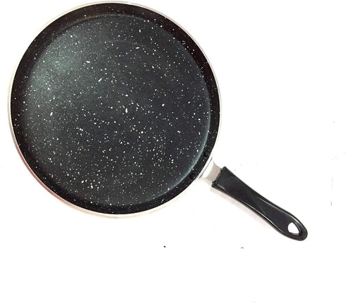 G&D Non-Stick Dosa Tava Griddle, Indian Style Nonstick Pan, Thickness 4mm, Round Griddle Cookware